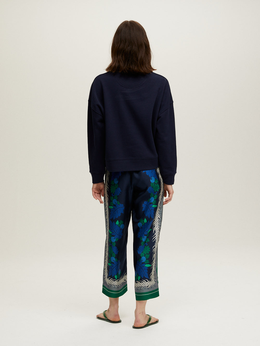 25 YEARS SHORT NAVY SWEATSHIRT