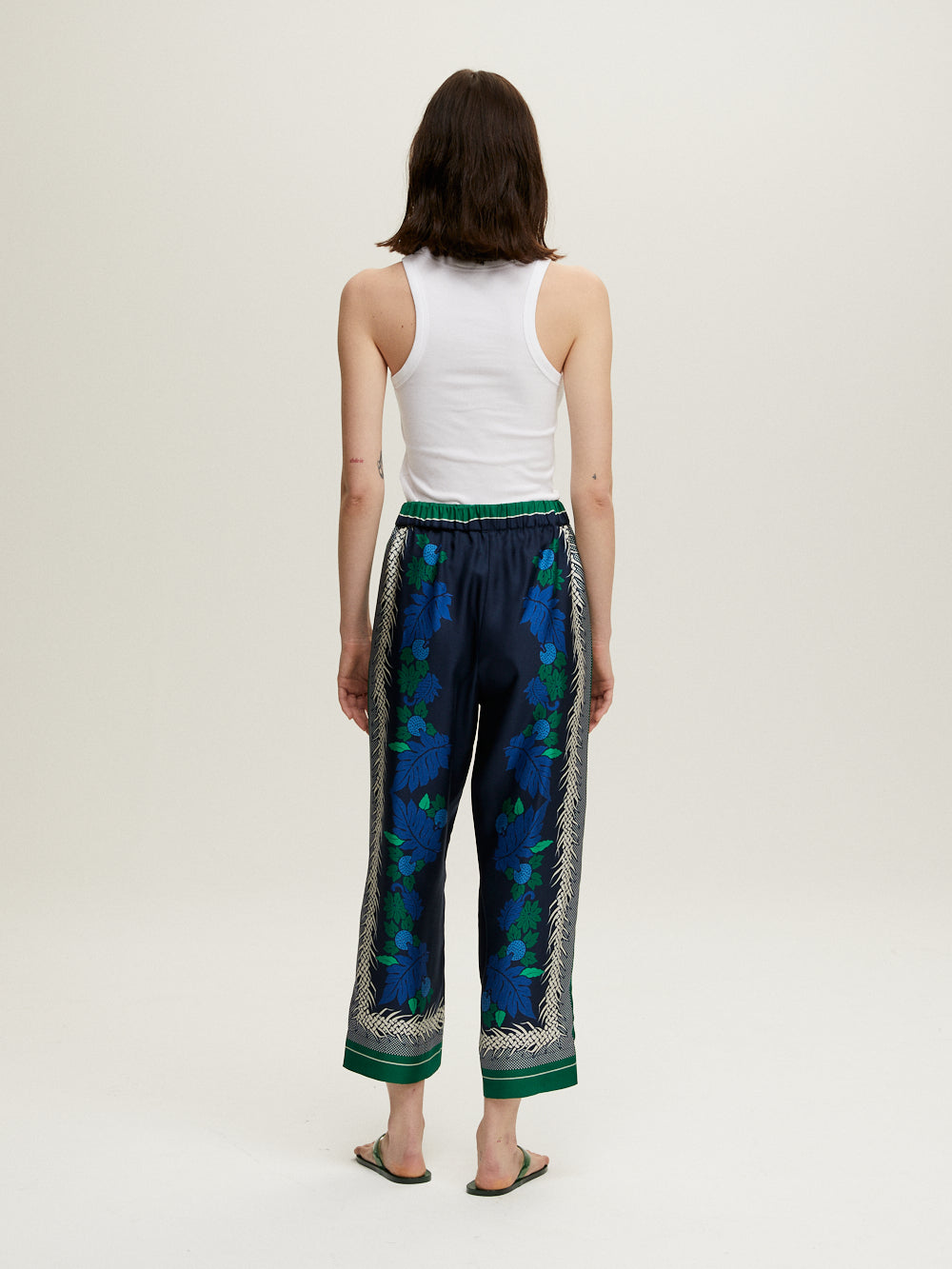 PANTALON LAMOUR BLEU & VERT