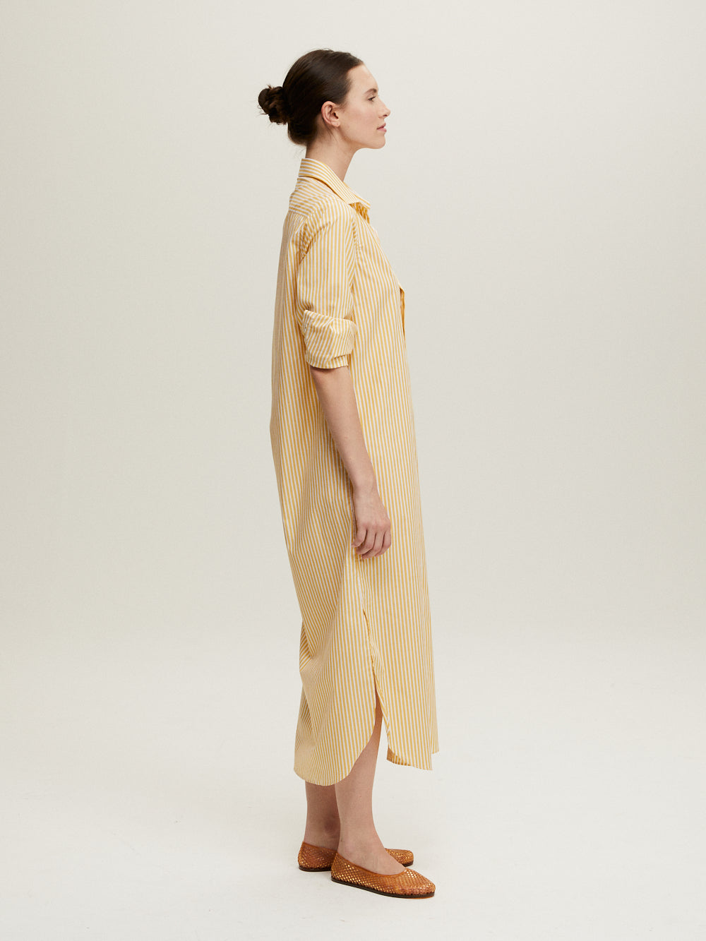 YELLOW BLANKET DRESS