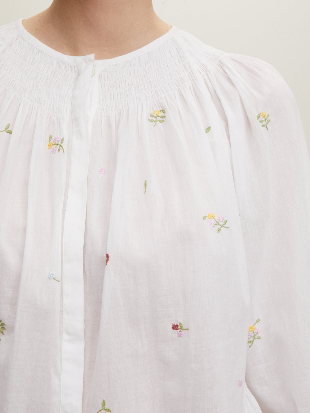 MARGOT CHIKANKAARI MULT BLOUSE