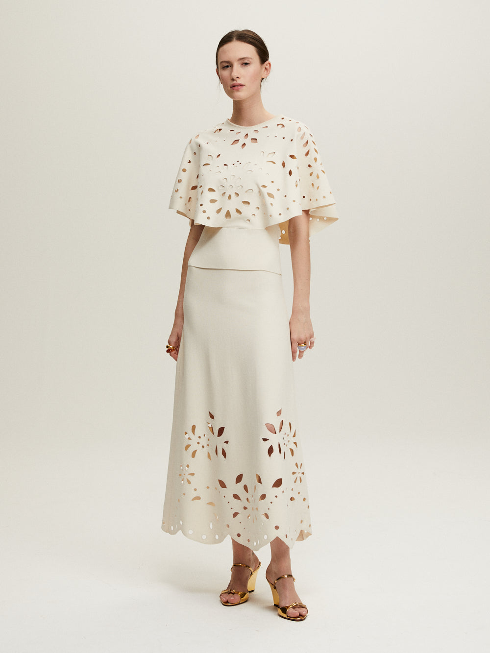 FIORELLA COWRIE SKIRT