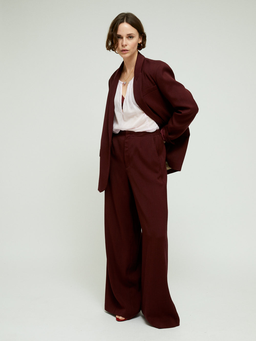 RUBY WIDE TAILORED PANTS
