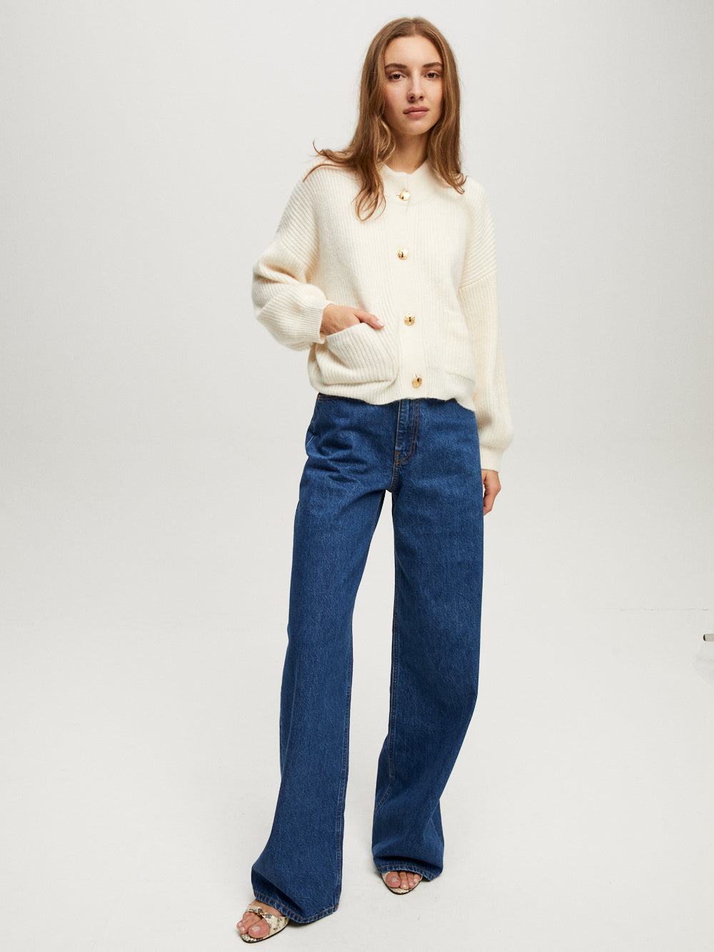 CARDIGAN ROY BIJOU IVOIRE
