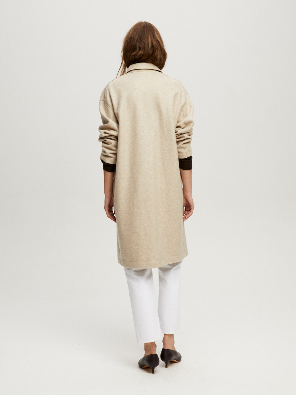 MANTEAU OVERSIZED LAINE LORO PIANA AMANDE