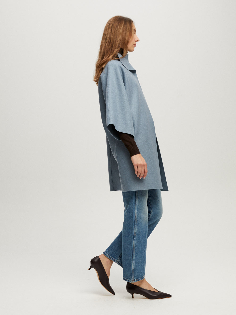 Mineral Gray Kimono Coat