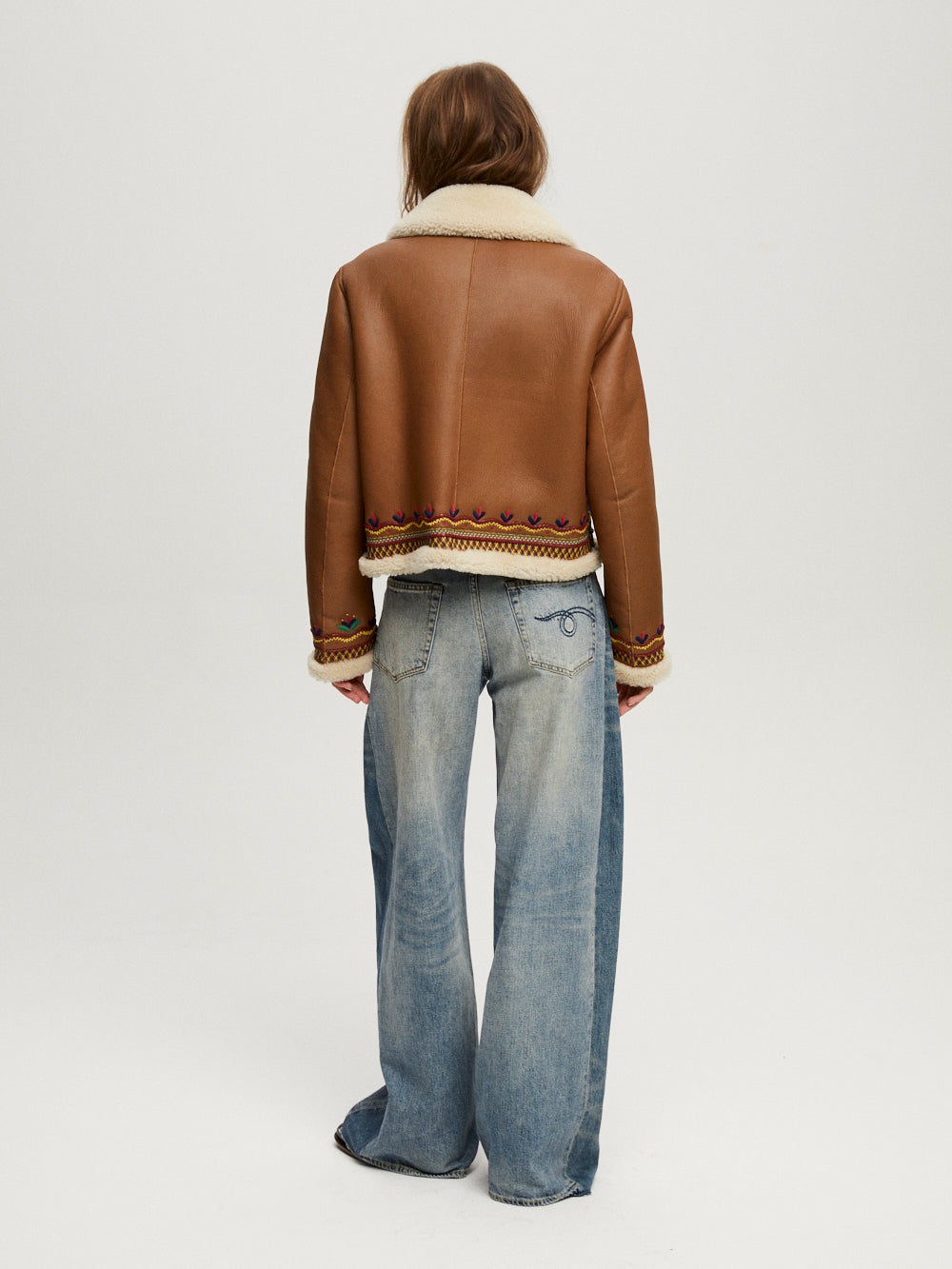 VESTE MAVERICK COGNAC