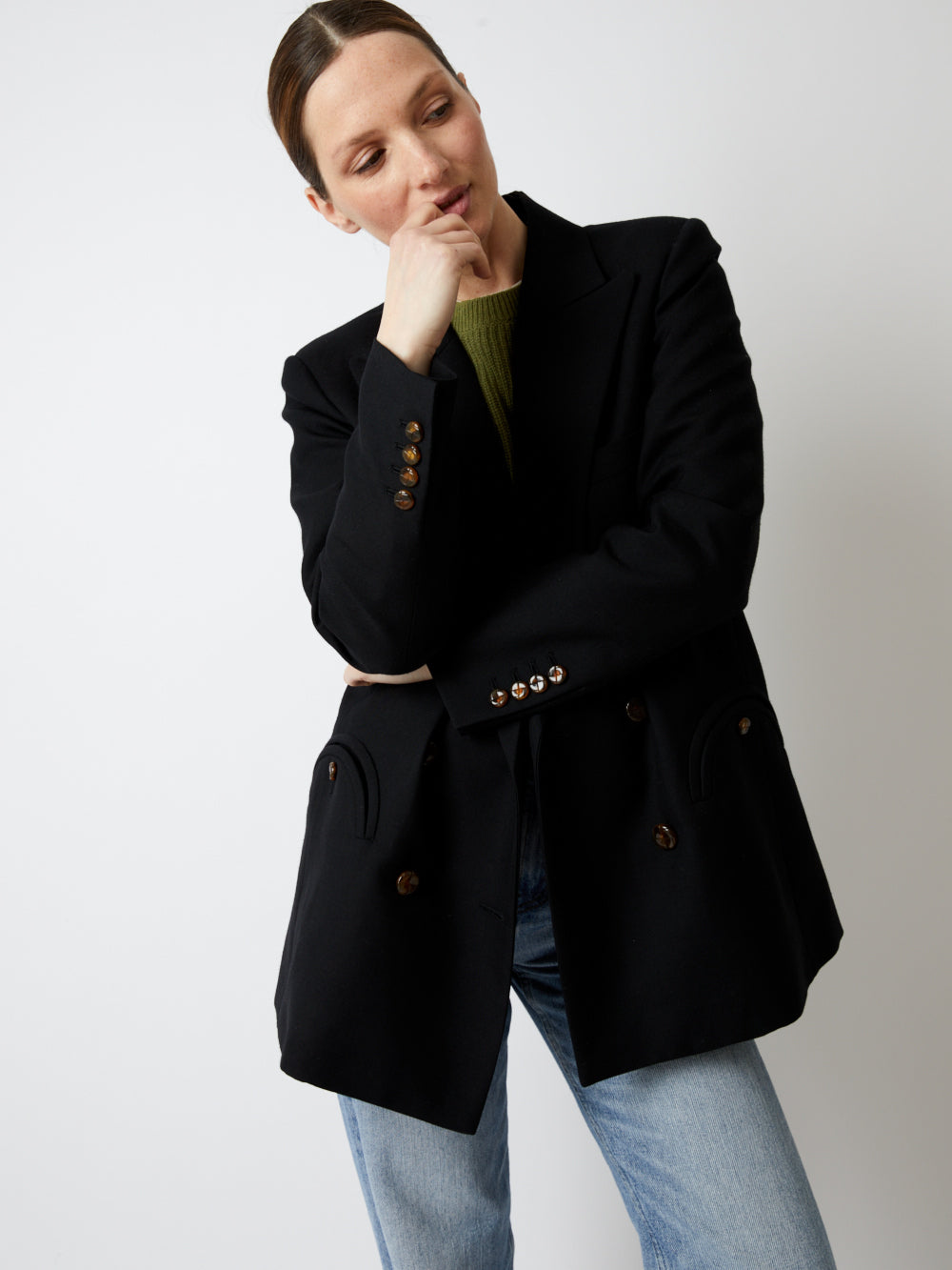 ALCANARA EVERYNIGHT BLAZER BLACK
