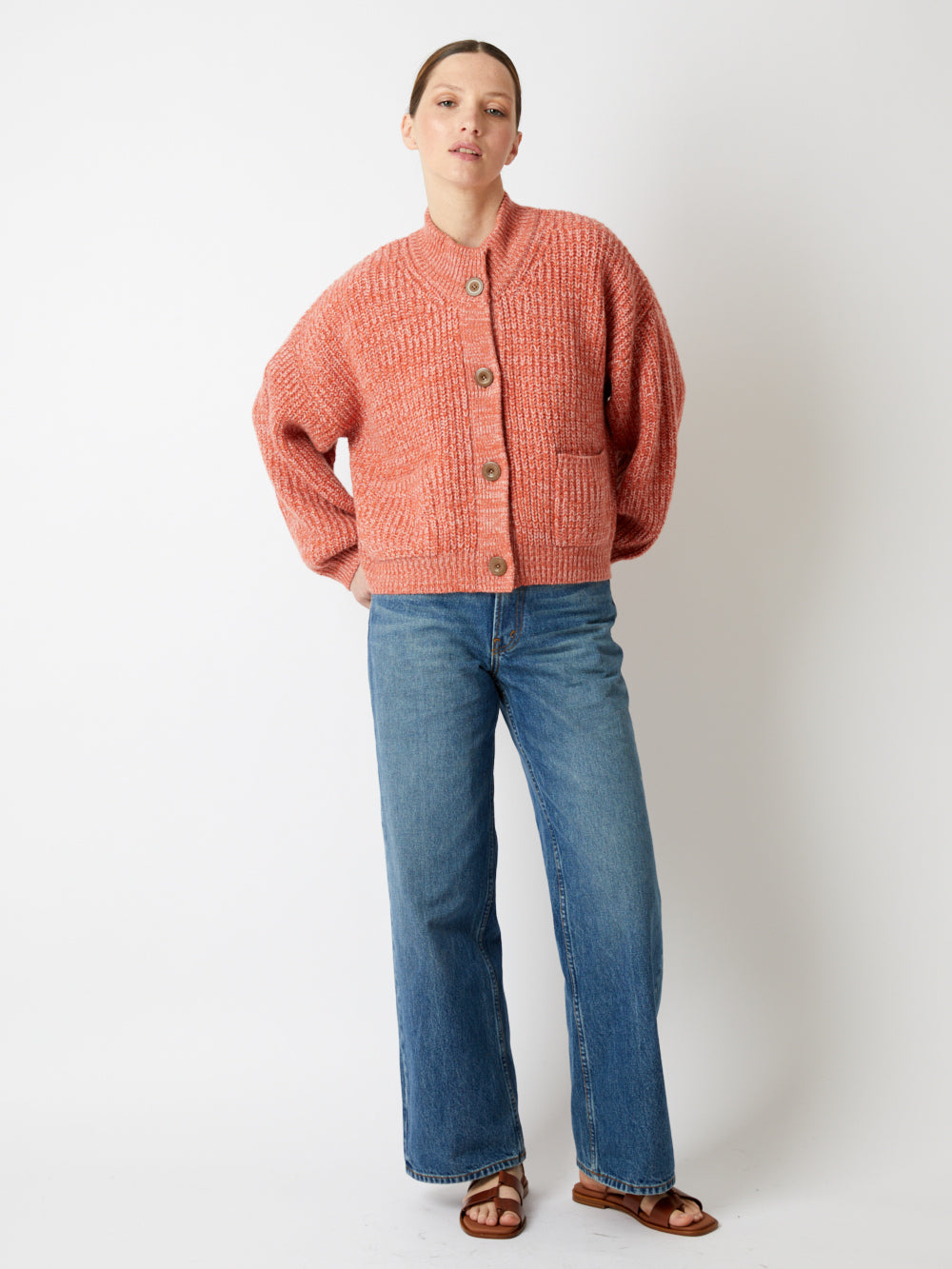 CHINÉ MELON ROY CARDIGAN