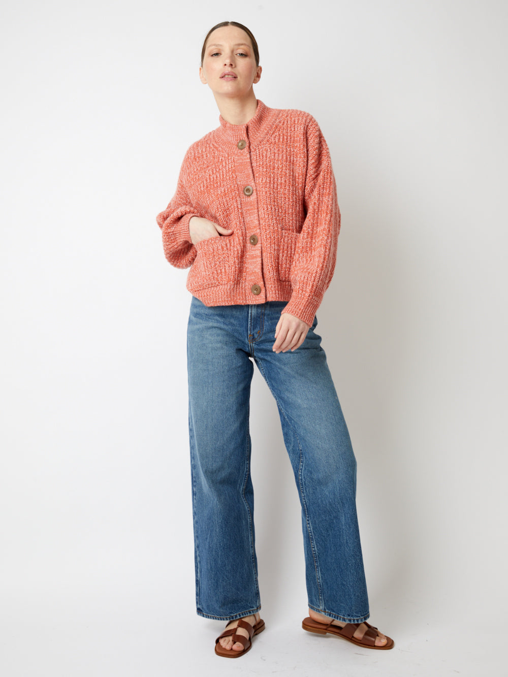 CHINÉ MELON ROY CARDIGAN