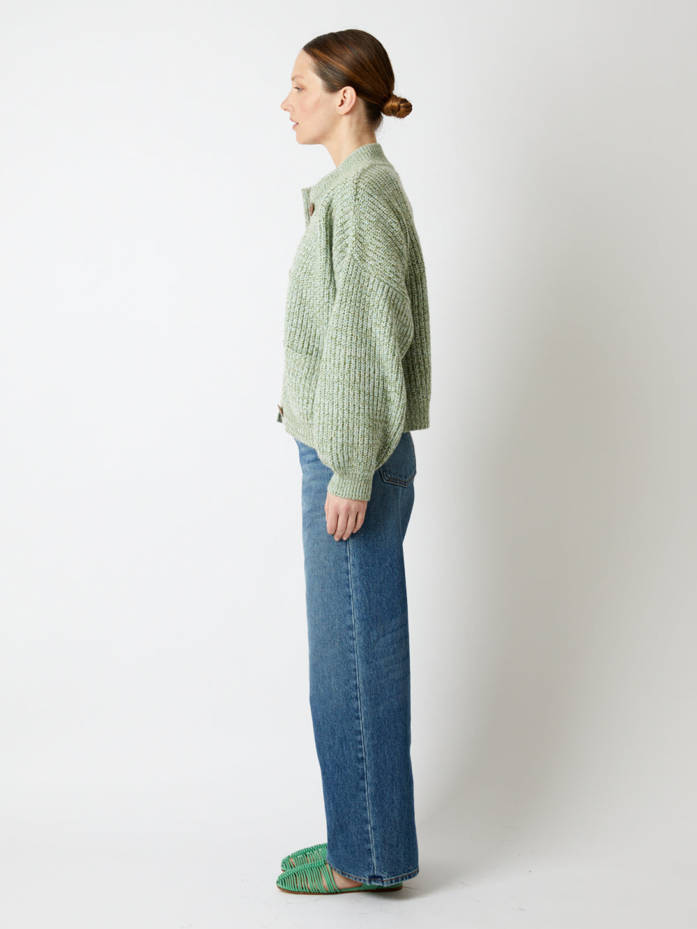 CHINÉ GREEN ROY CARDIGAN