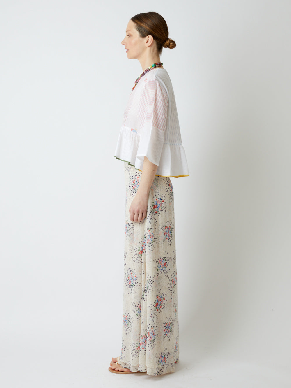 AMA PEPLUM BLOUSE