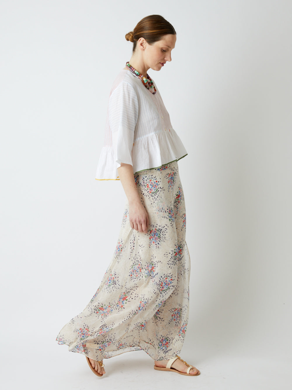AMA PEPLUM BLOUSE