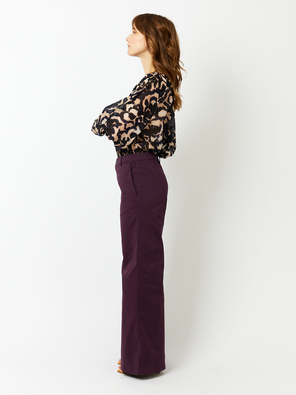 BOLERO COTTON WIDE PANTS