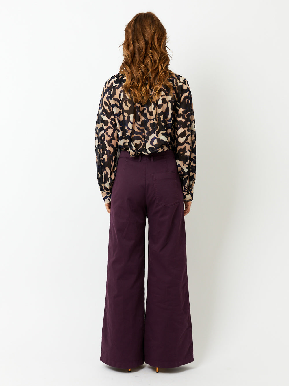 BOLERO COTTON WIDE PANTS