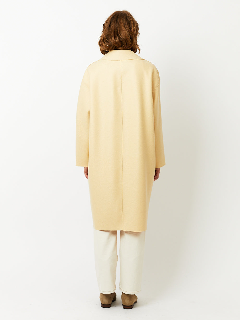 MANTEAU DROPPED SHOULDER VANILLA