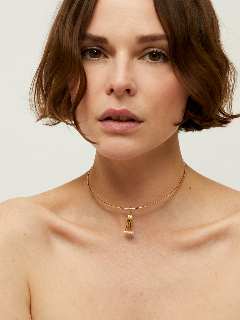 POLPO FRESHWATER PEARLS AND SAPPHIRE PENDANT