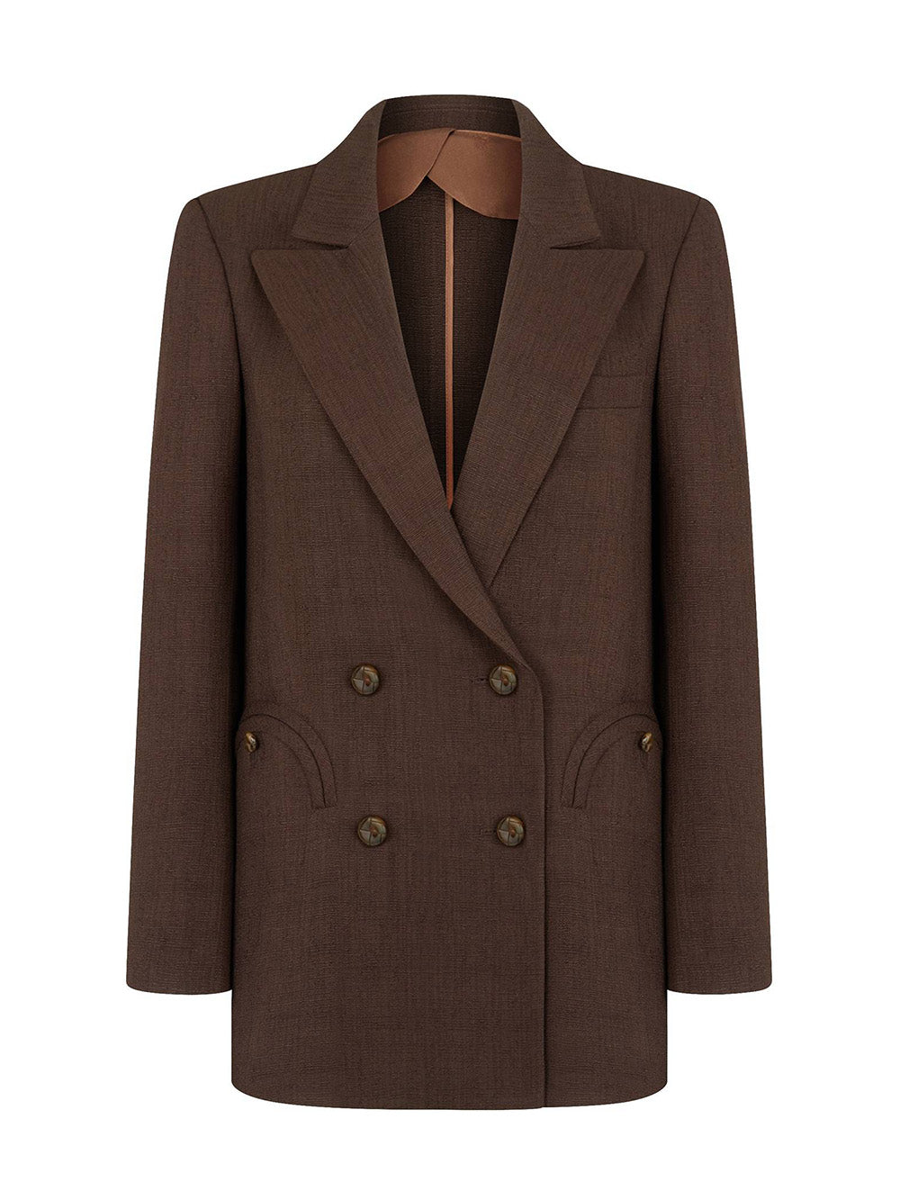 ARIOSA EVERYDAY CHOCOLATE BLAZER