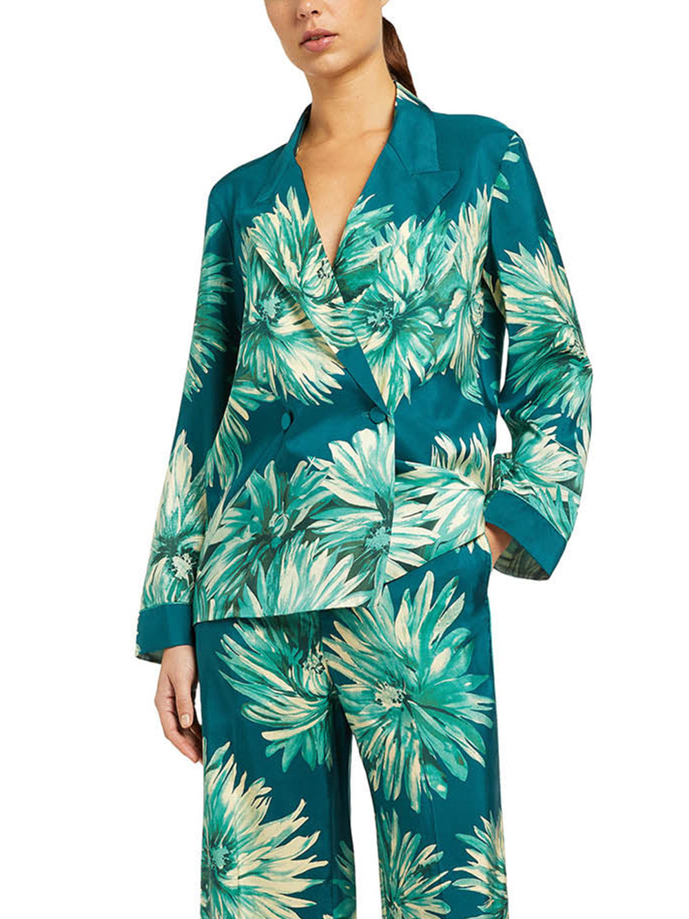 OTRERA DAHLIA GREEN SHIRT