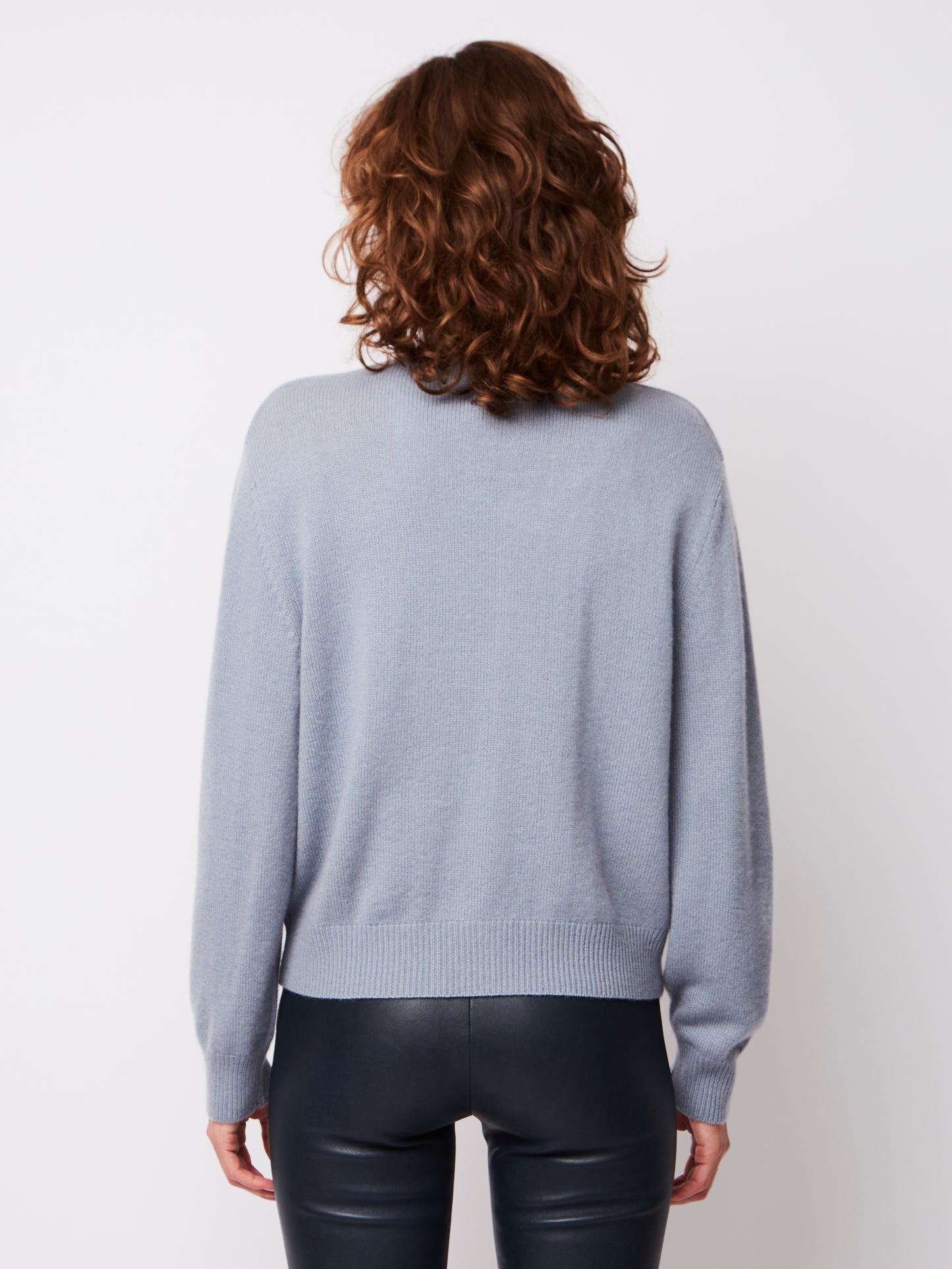 LOU CARDIGAN BLUE GREY