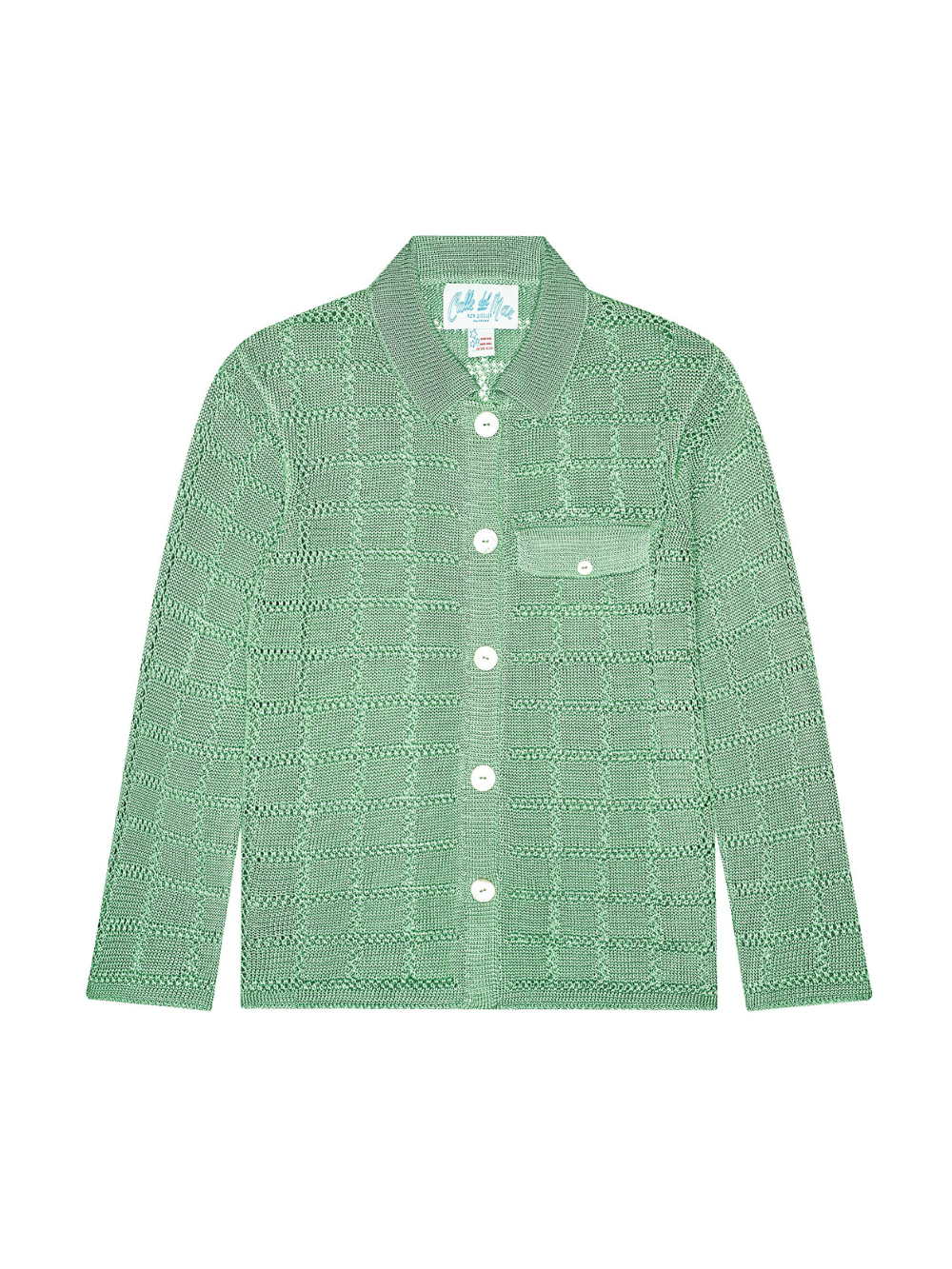 LONG SLEEVE PATCHWORK SHIRT