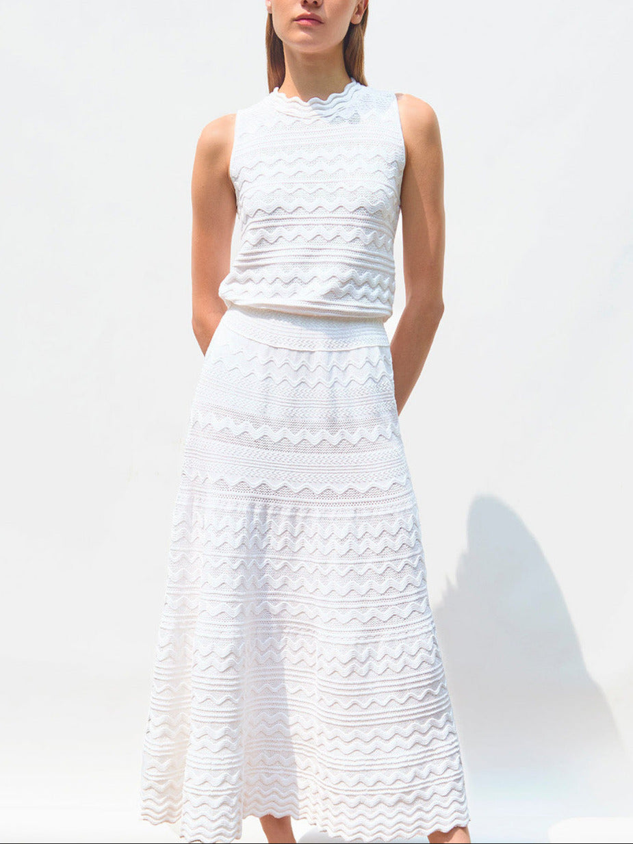 CECILIA MILK DRESS