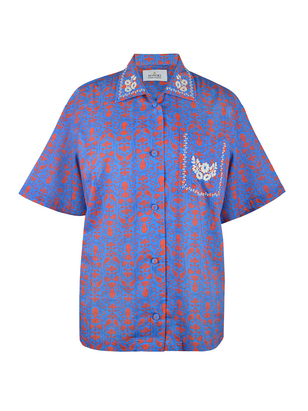 BLUE PAISLEY SHIRT