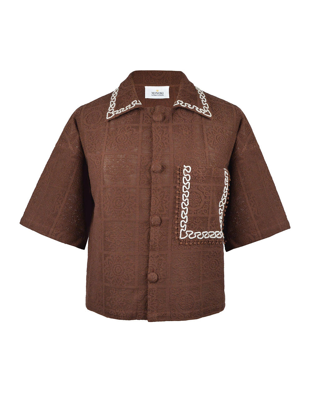 CHEMISE VENISE CHOCOLAT