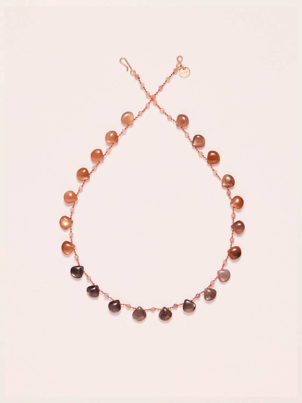 BEACHWOOD MOON PIERRE NECKLACE