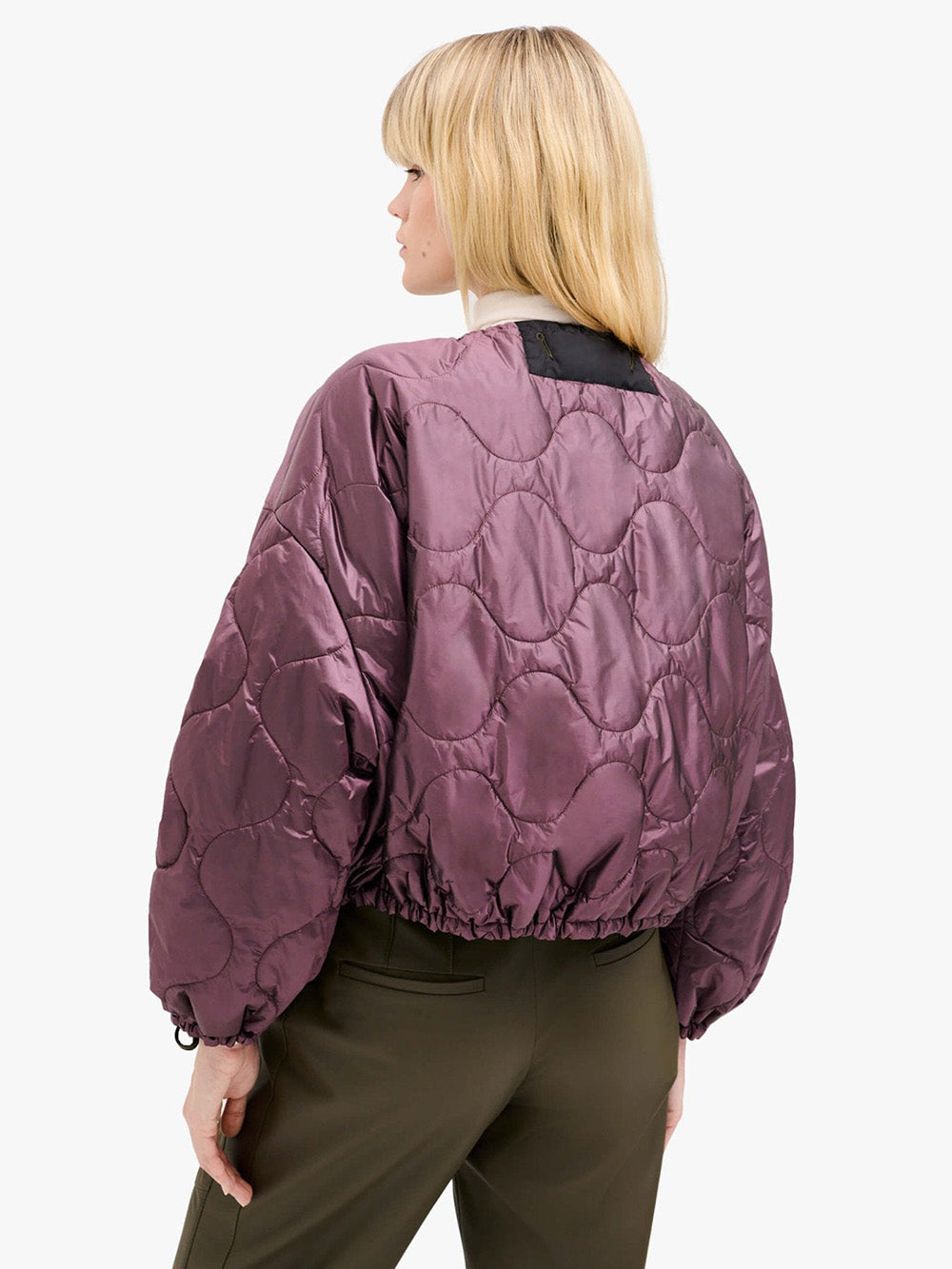 BOMBER PARACHUTE AMETHYSTE & OLIVE