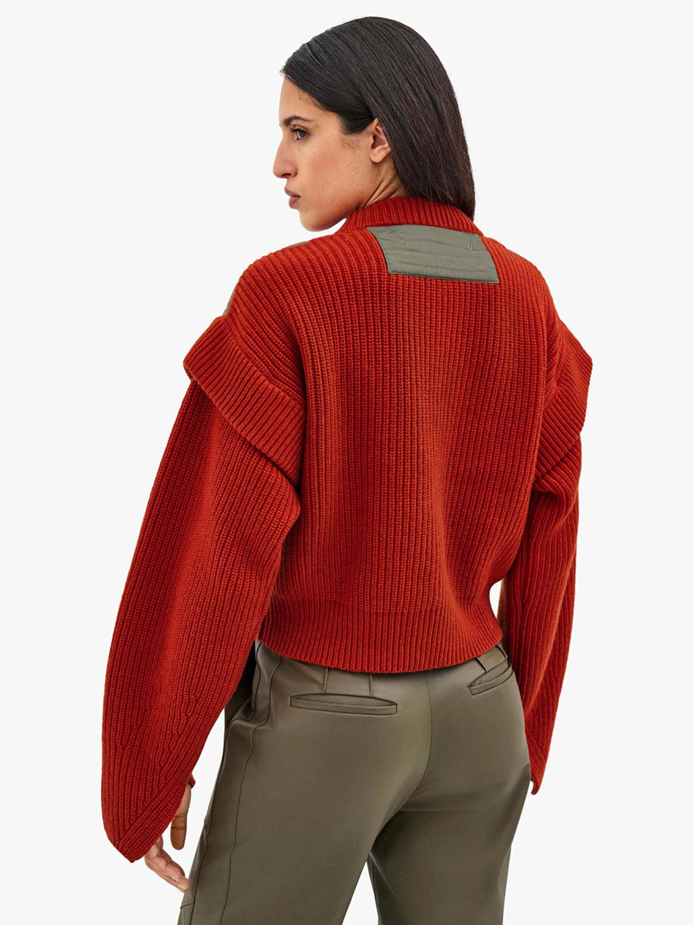 PULL TORSADÉ CREW AMBER
