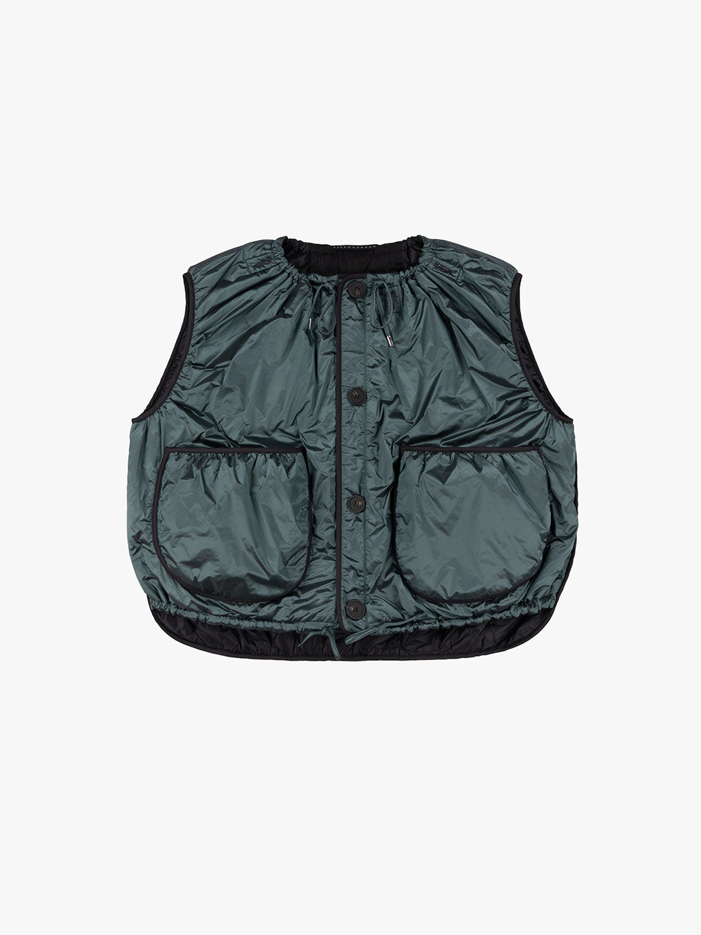 MINERAL GREEN PARACHUTE JACKET