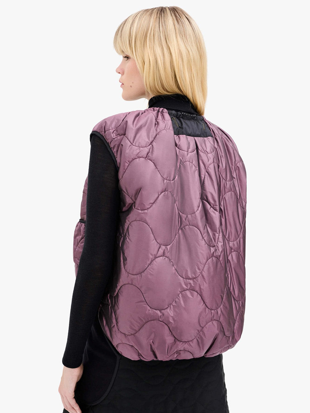 VESTE PARACHUTE OLIVE & AMETHYSTE