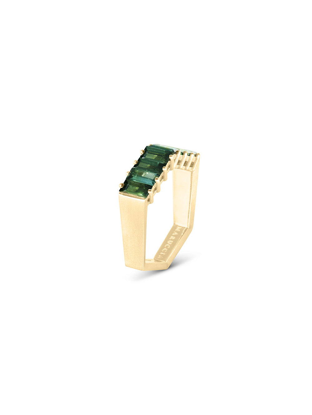 BAGUE "6" TOURMALINE