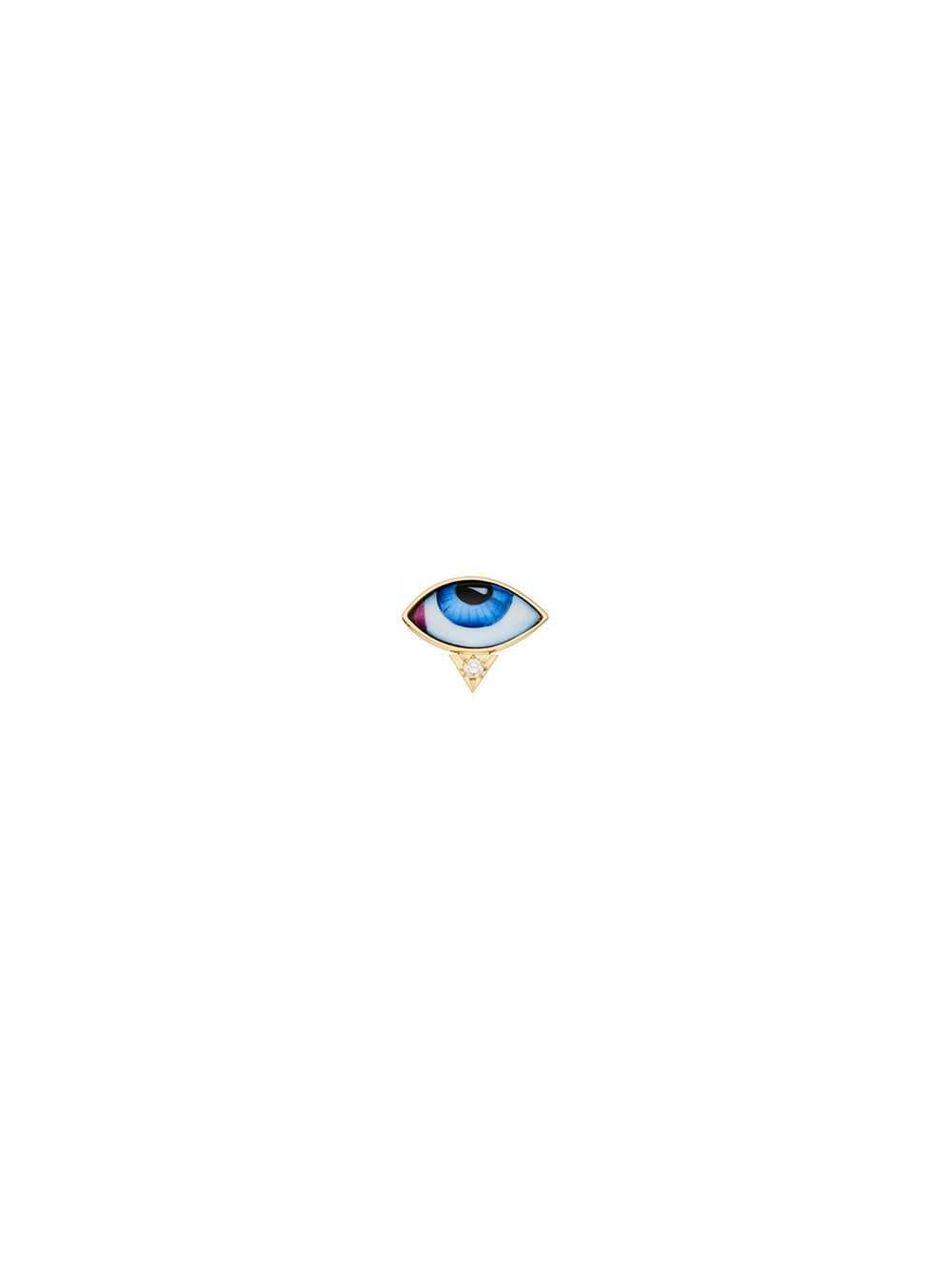 BOUCLE D'OREILLE PETIT BLEU