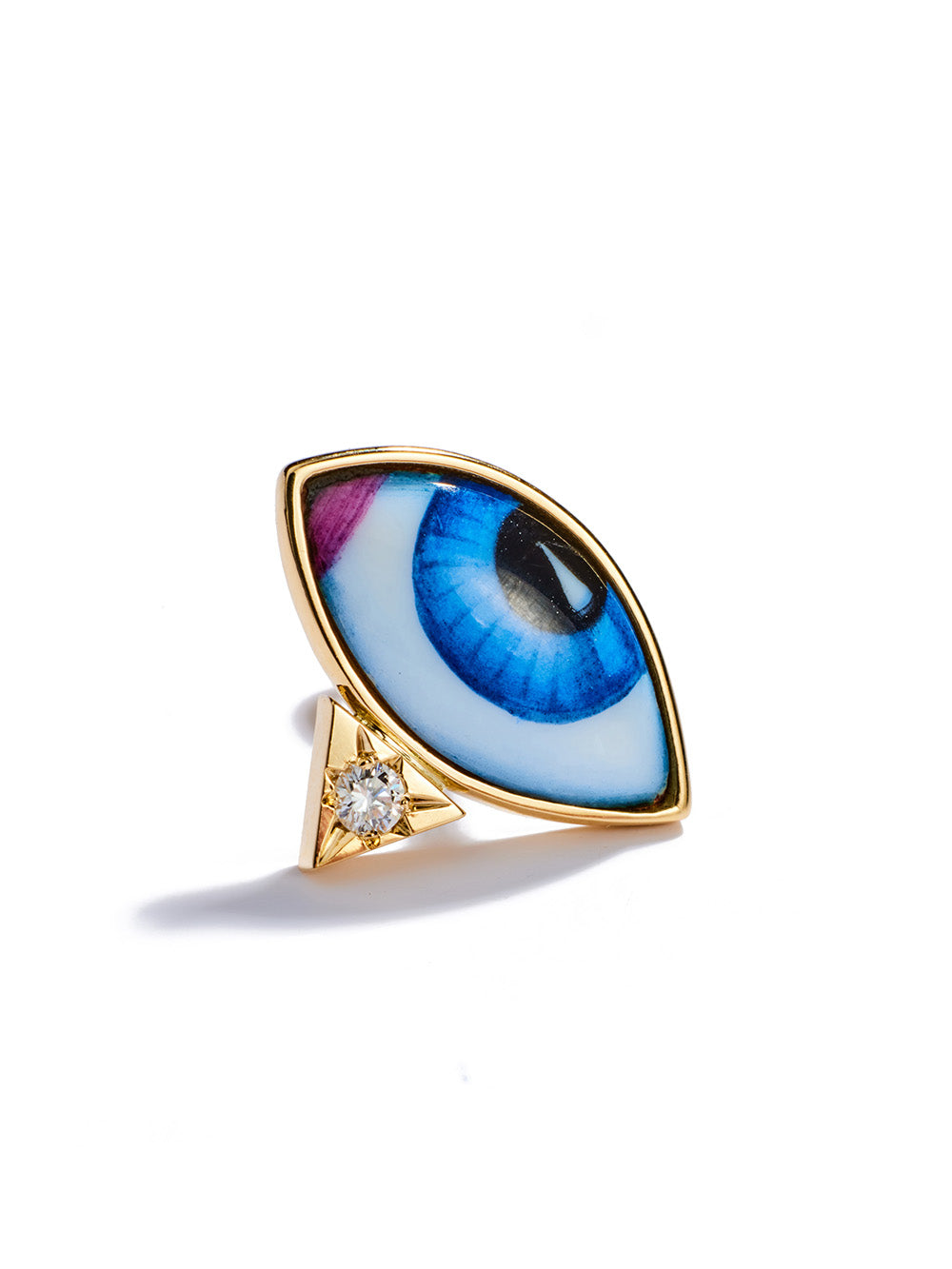 BOUCLE D'OREILLE PETIT BLEU