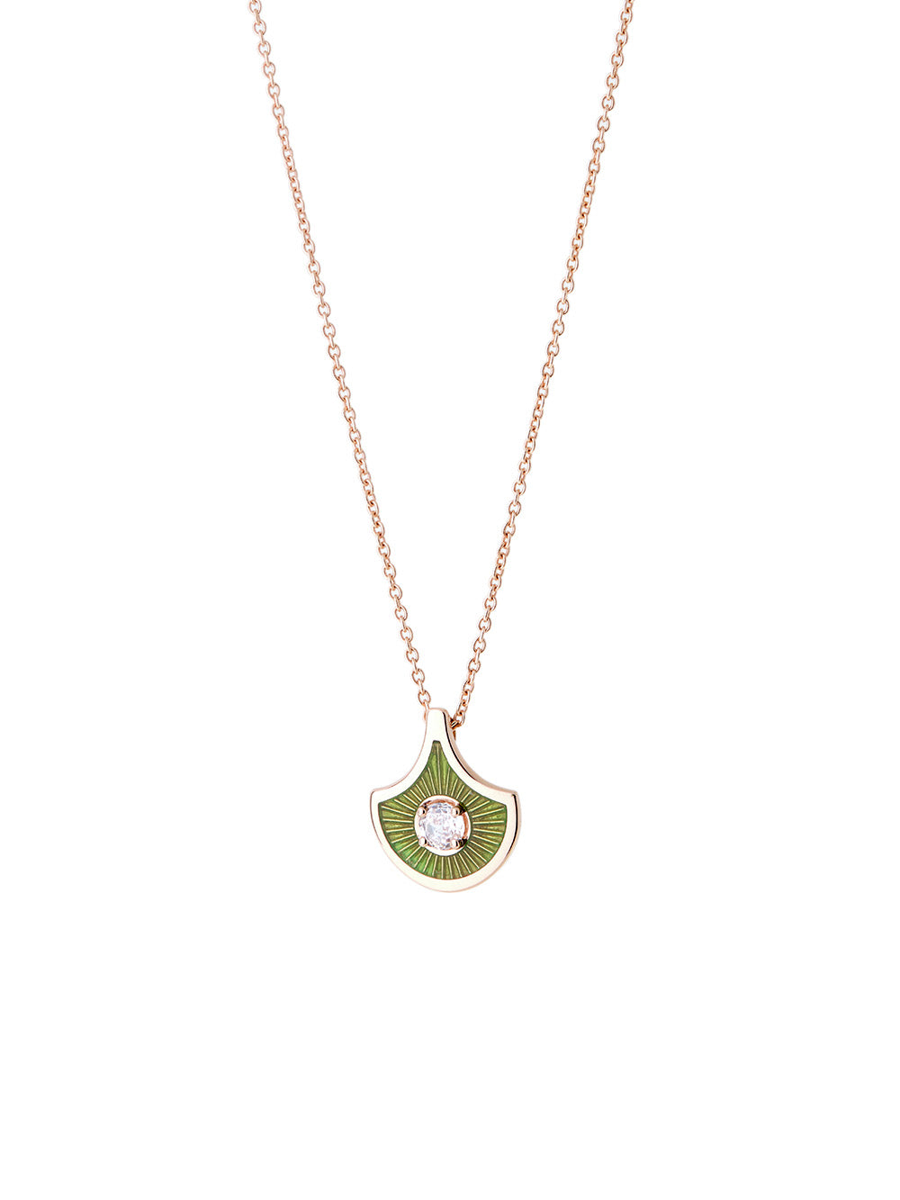 FISH FOR LOVE KIWI NECKLACE