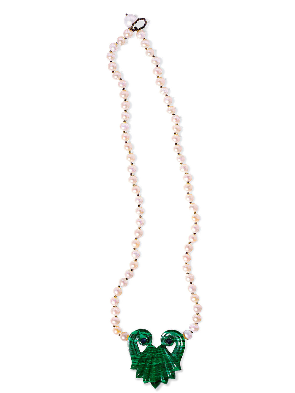 JOVIS MALACHITE NECKLACE GM