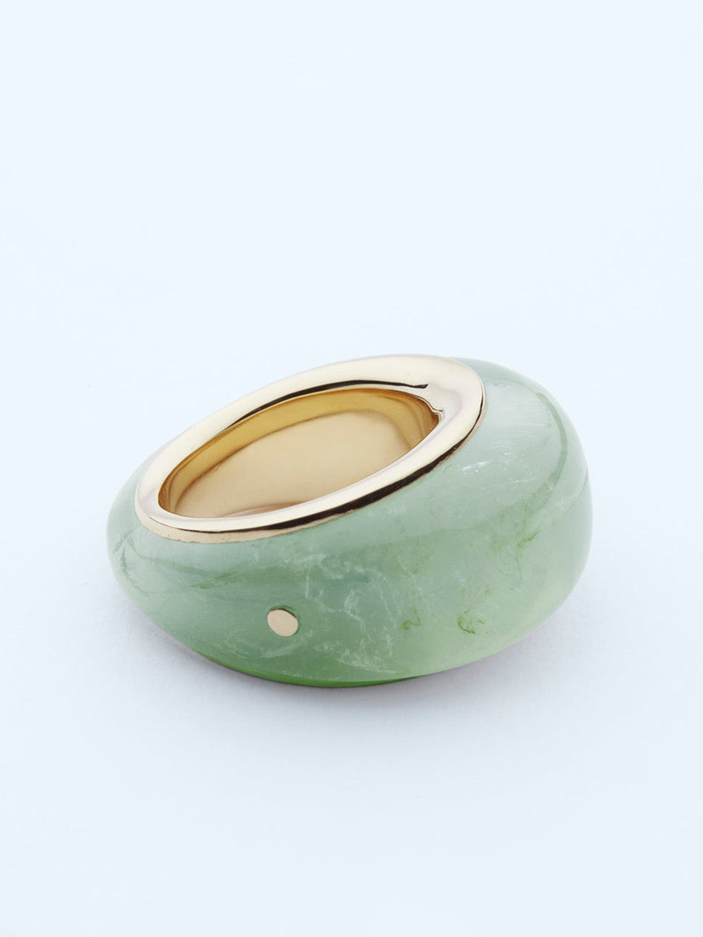 BAGUE BAIN-DE-MARIE GRANDE AVENTURINE