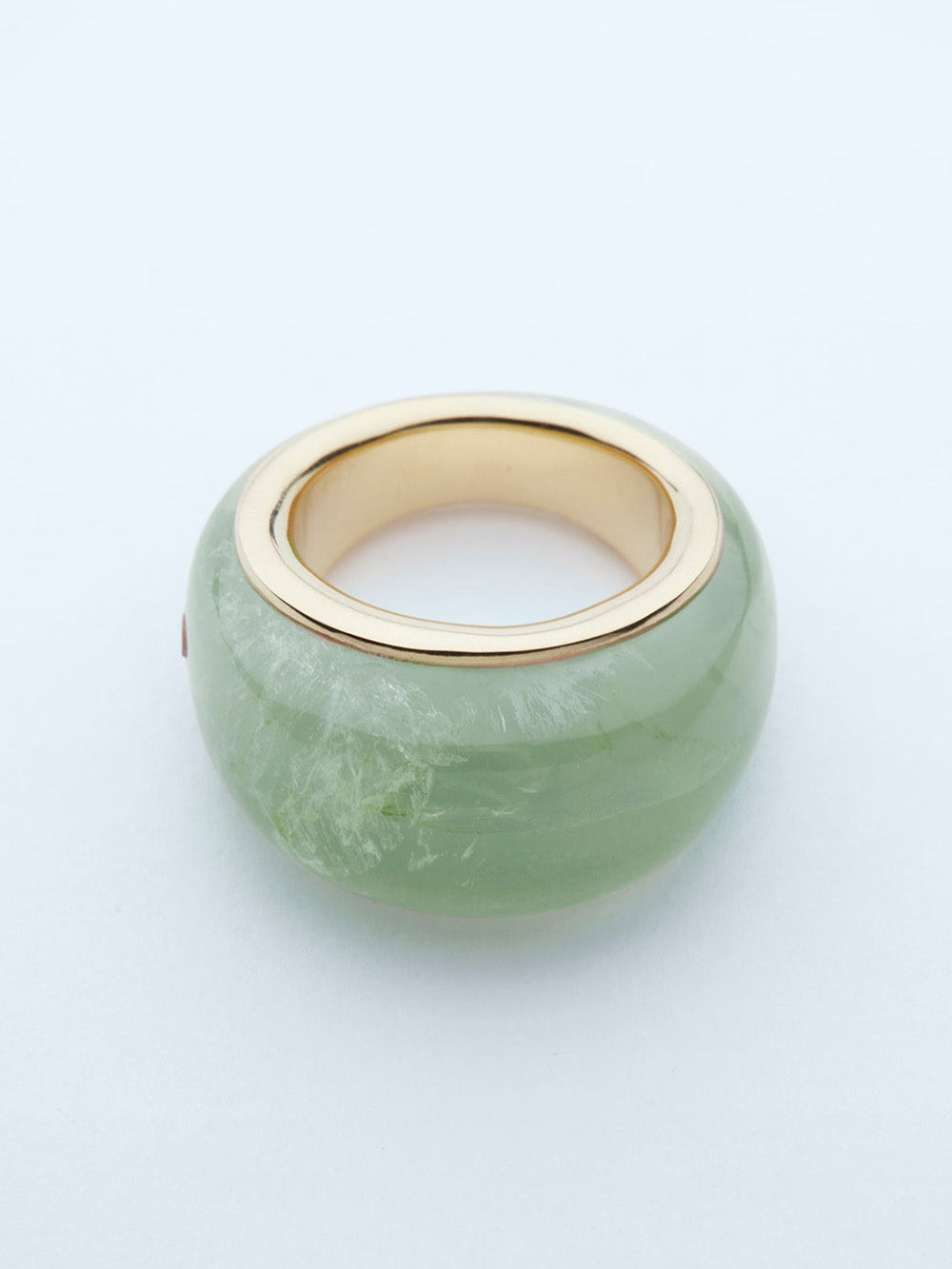BAGUE BAIN-DE-MARIE GRANDE AVENTURINE