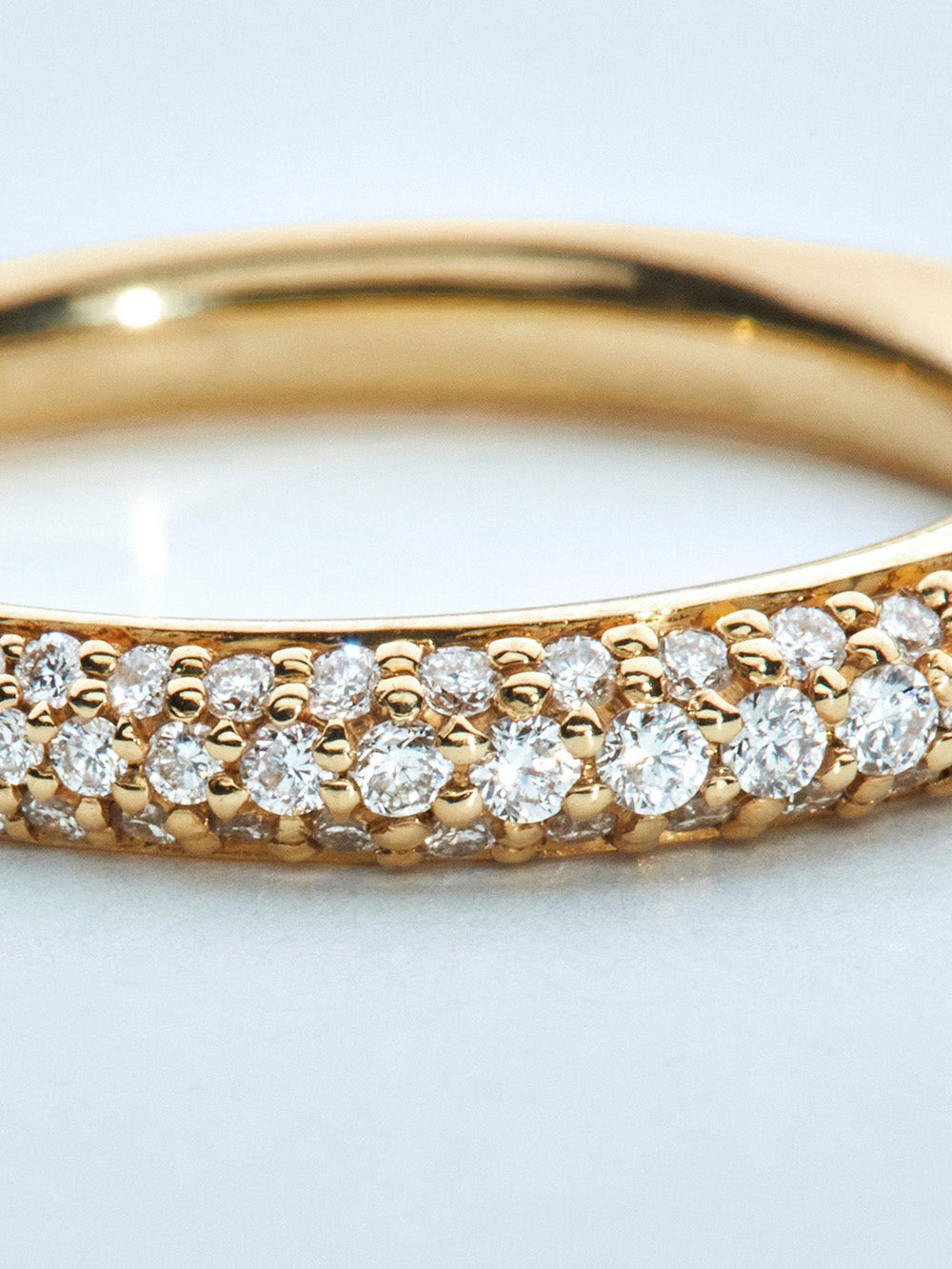 BAGUE BONCHE PAVÉ CHIQUITO