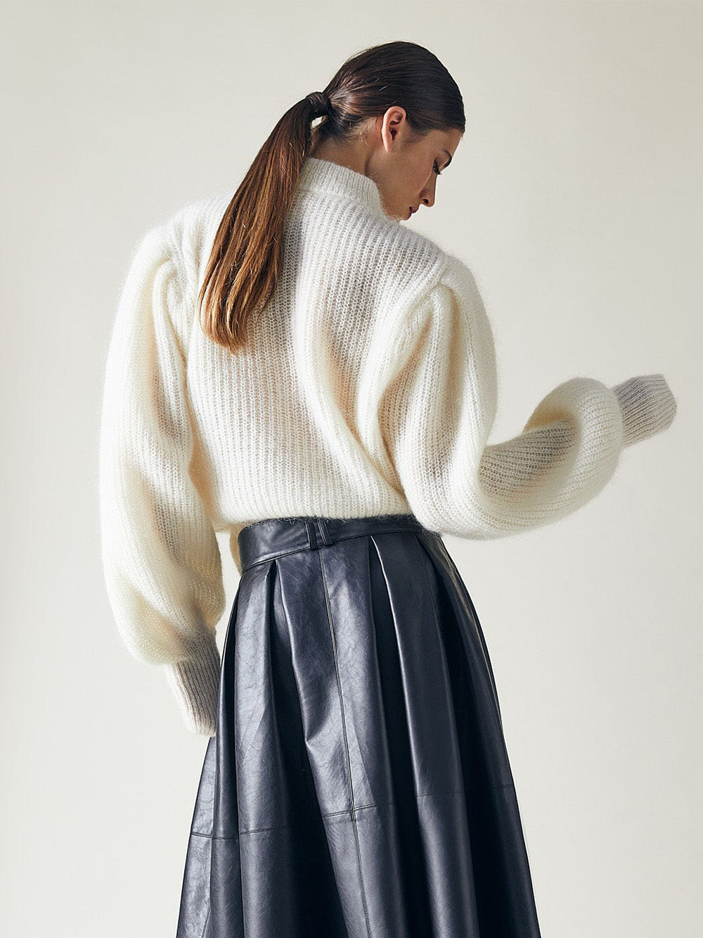 LEANDRA CARDIGAN OFF WHITE