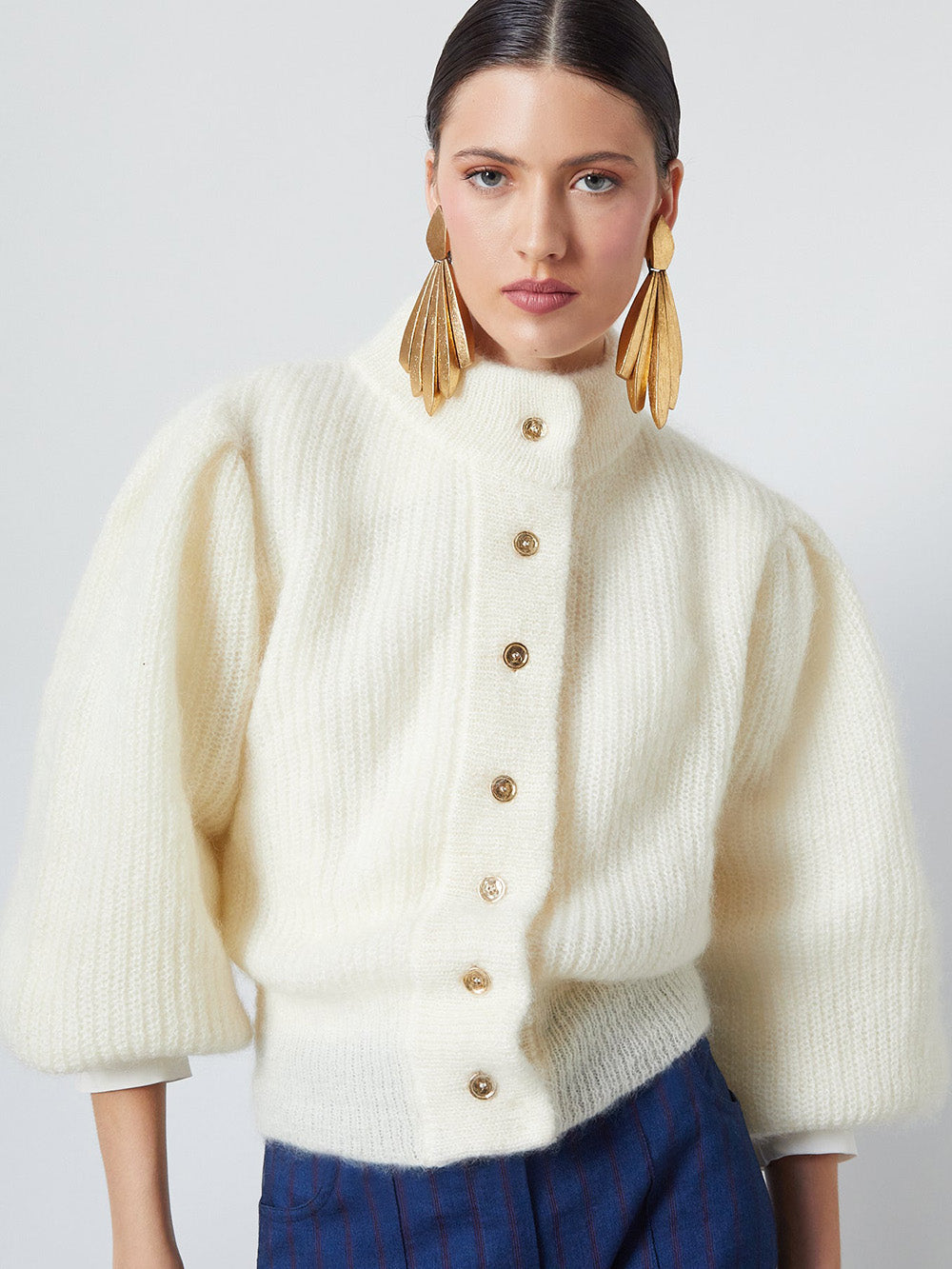 LEANDRA CARDIGAN OFF WHITE