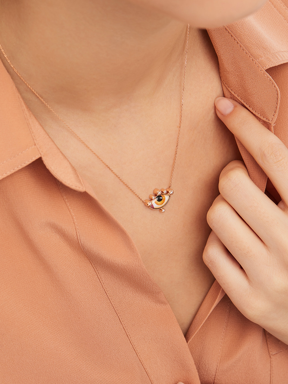COLLIER RUSSE PETIT AMBRE