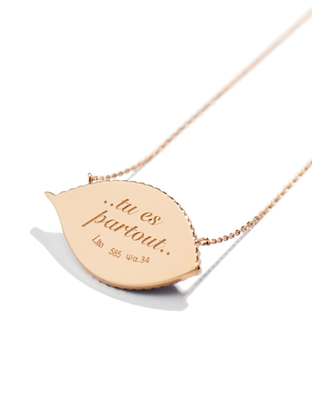 LARGE BLUE DIAMOND NECKLACE