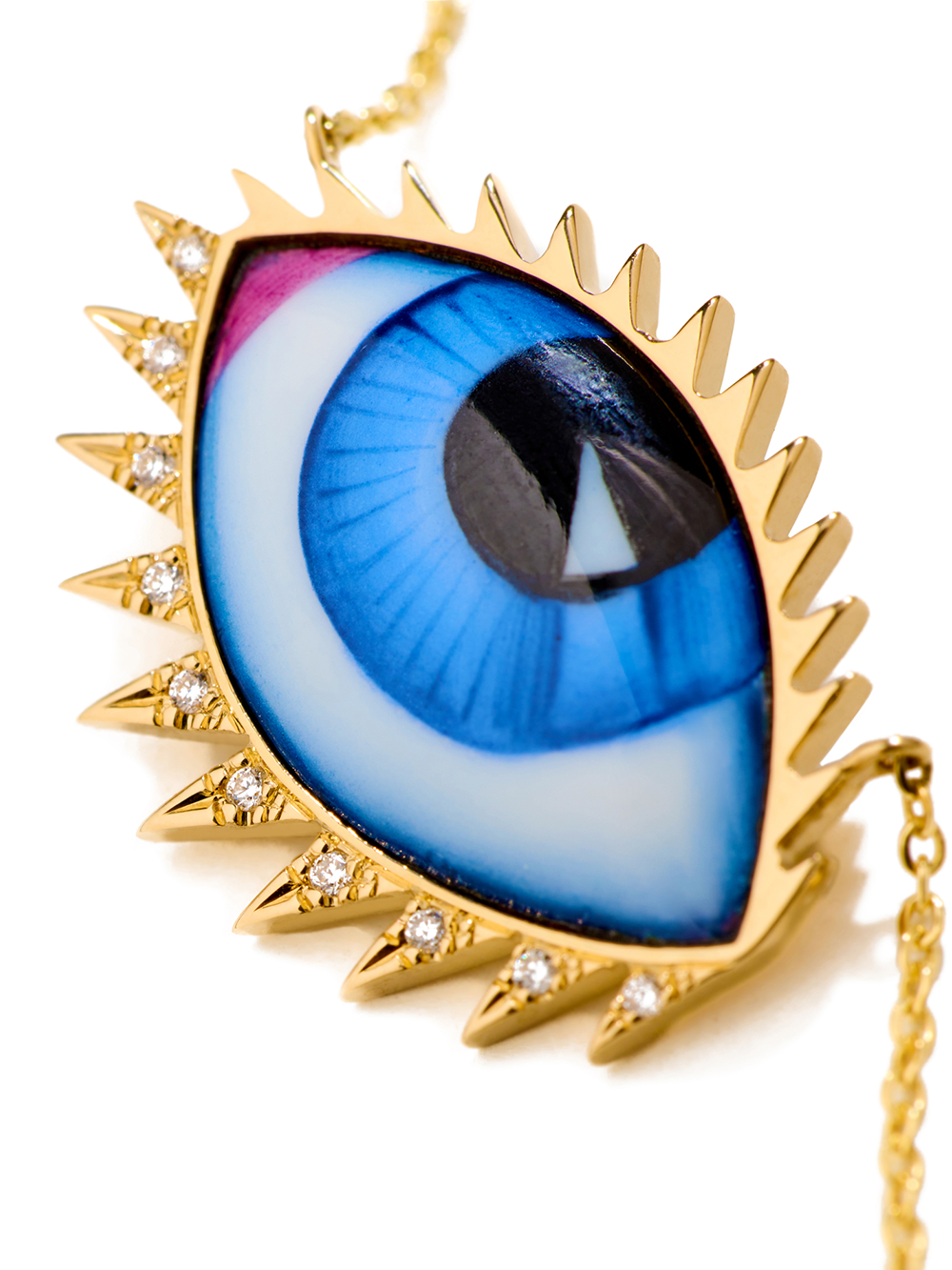 APOLLO LARGE BLUE NECKLACE