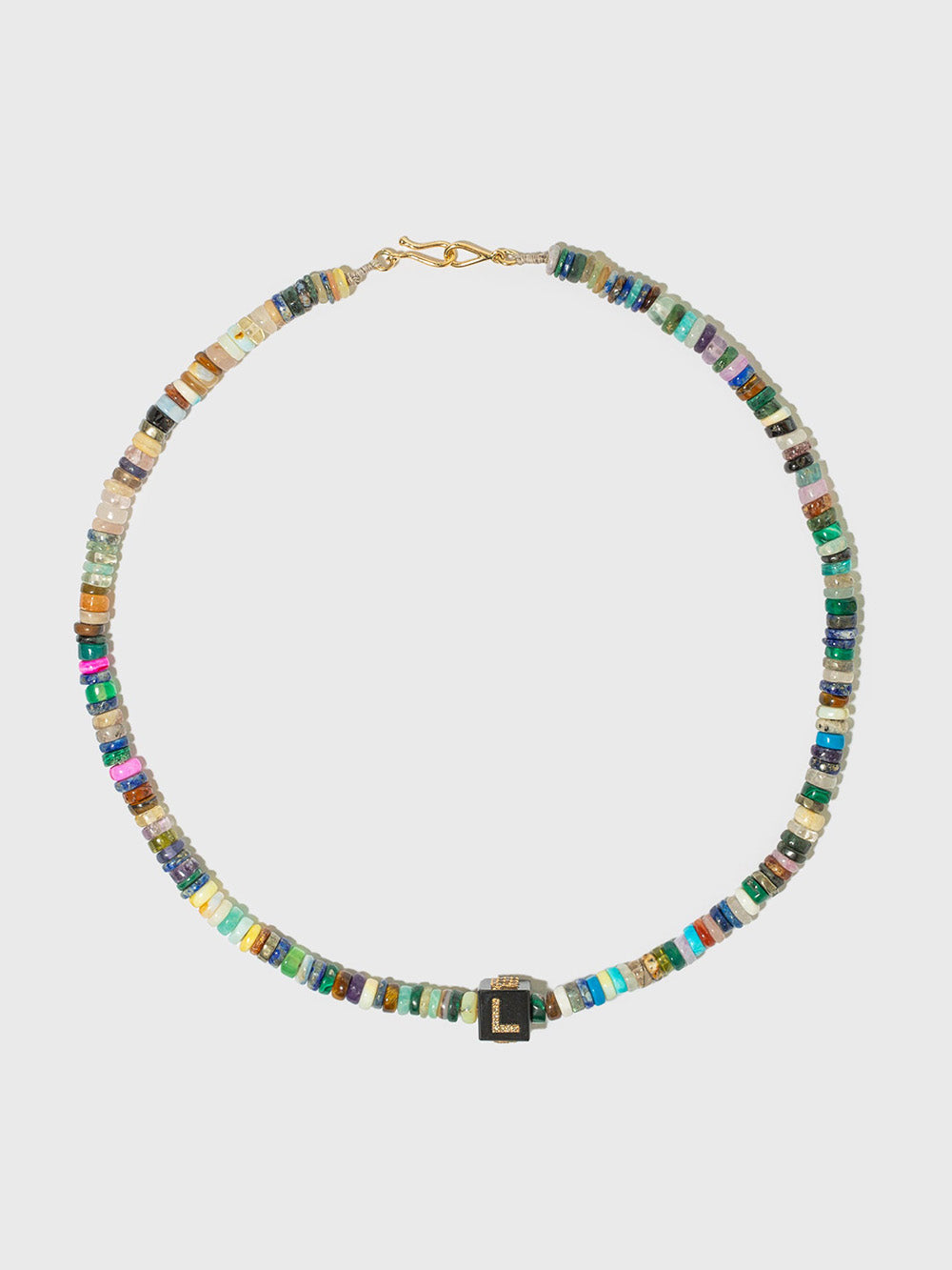 CUBIX LOVE ONYX NECKLACE