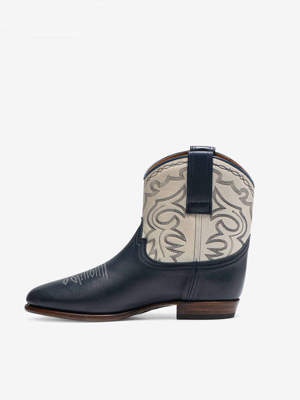 BOTTINES EARLY MIDNIGHT WANDER NAVY CREAM