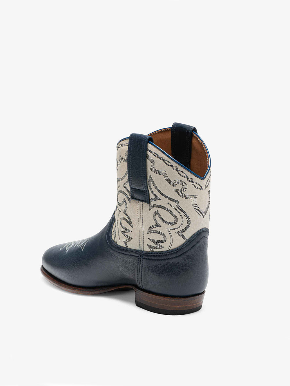 BOTTINES EARLY MIDNIGHT WANDER NAVY CREAM