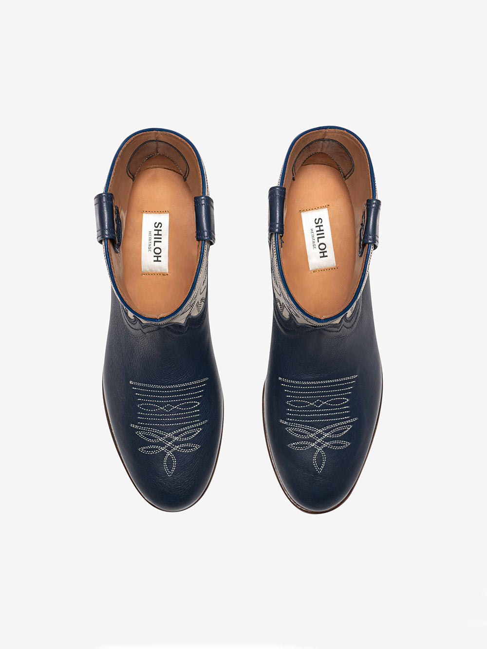 BOTTINES EARLY MIDNIGHT WANDER NAVY CREAM