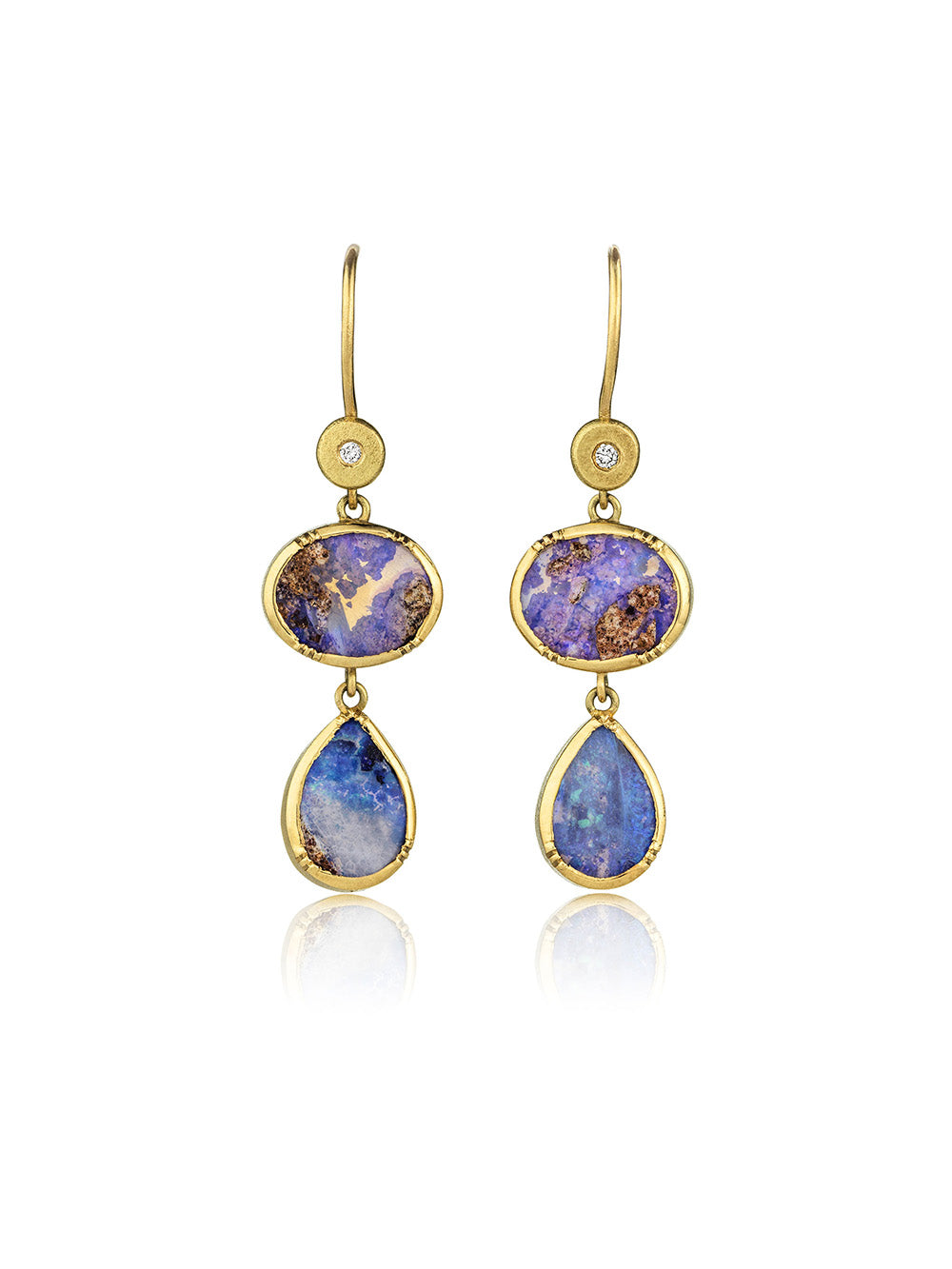 OPAL ELLIPSE TEARDROPPER